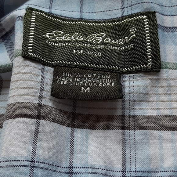 Eddie Bauer button down imperfection sz m - Picture 5 of 5